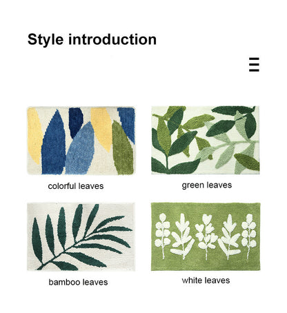 Schnelltrocknende Badematte mit Mikrofaser-Oberseite