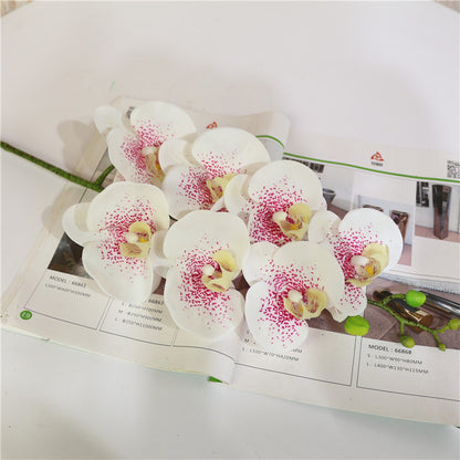 7 phalaenopsis artificial flowers