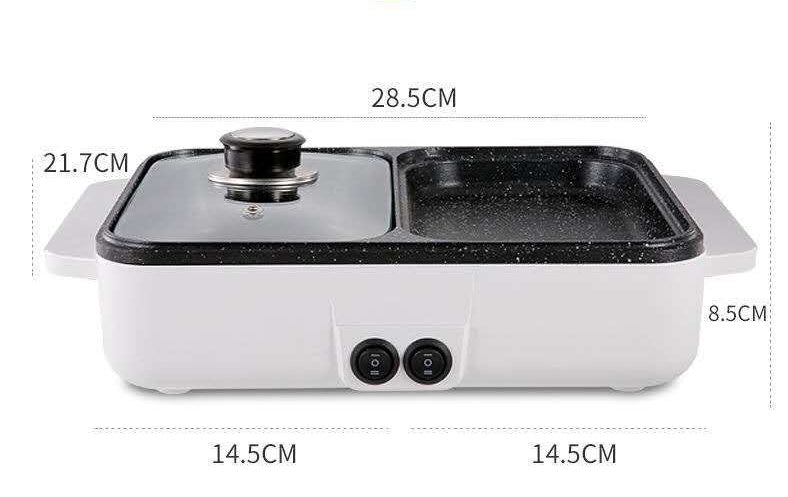 Studentenwohnheim Pfannenbraten-Shabu Ein-Pfannen-Bratpfanne