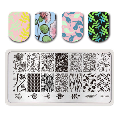 Nail print plate nail painting tool steel seal