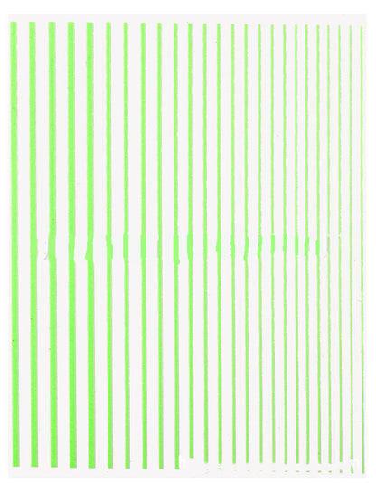 Nagelkunst-Fluoreszenz-Linien-Klebesticker