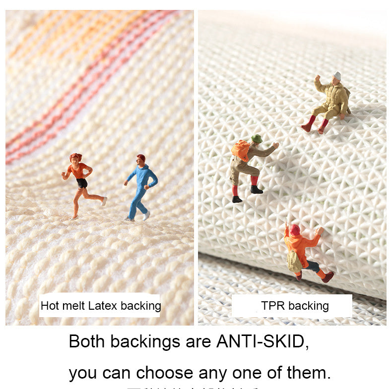 Schnelltrocknende Badematte mit Mikrofaser-Oberseite