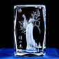 Interior Carving 3D Animal Series Crystal Statue Tourist Souvenir