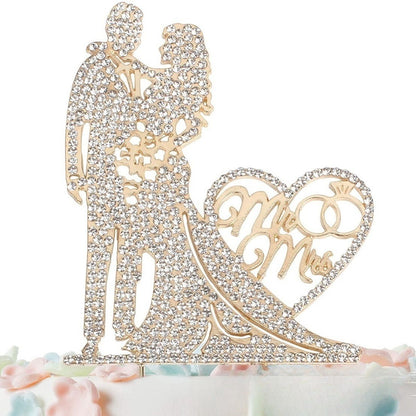 Bride And New Love Wedding Cake Insert