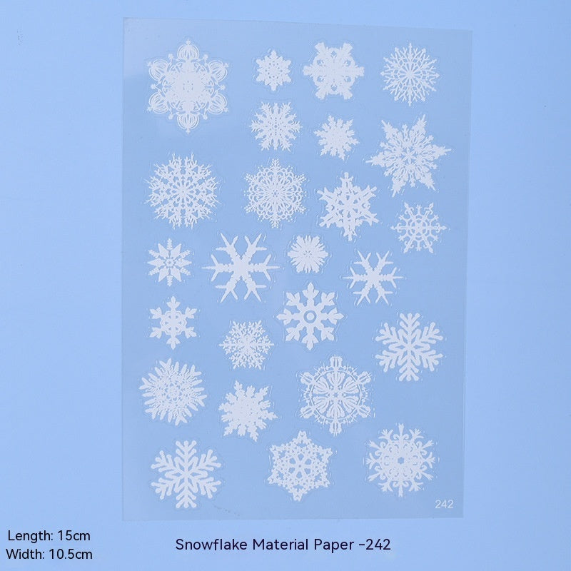 Mehr als nur Kristallkleber-Blumen-Materialaufkleber