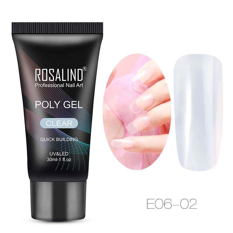 Kristallnagelmodell Nagelverlängerung