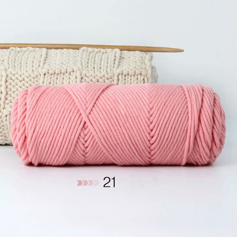 Milk Cotton Handmade DIY Braided Coarse Yarn