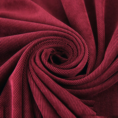 Modische Kleidung Hosenanzug mit Punkten aus Cord