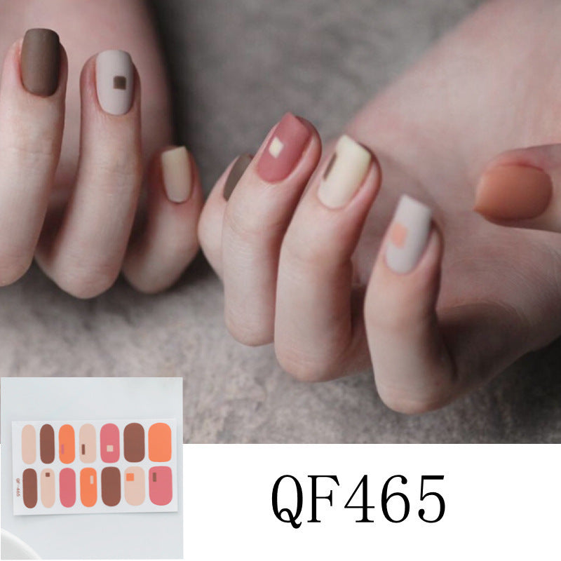 Nagelsticker 3D Diamant-Nagel 14 Sticker Wasserfeste Nagelsticker Komplettsticker Für Schwangere