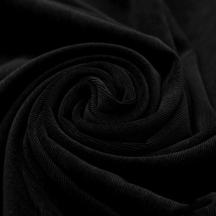 Modische Kleidung Hosenanzug mit Punkten aus Cord