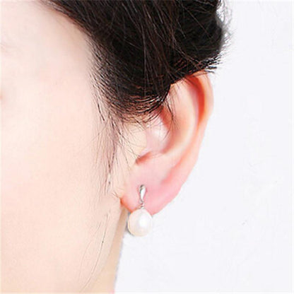 YIKALAISI Natural Pearl Statement Earrings Outstanding For Women