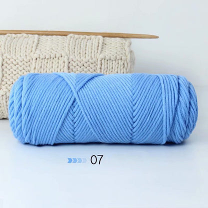 Milk Cotton Handmade DIY Braided Coarse Yarn