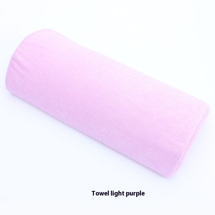 Removable And Washable For Nail Beauty Semicircle Towel Hand Pillow Colors