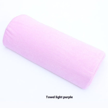 Removable And Washable For Nail Beauty Semicircle Towel Hand Pillow Colors
