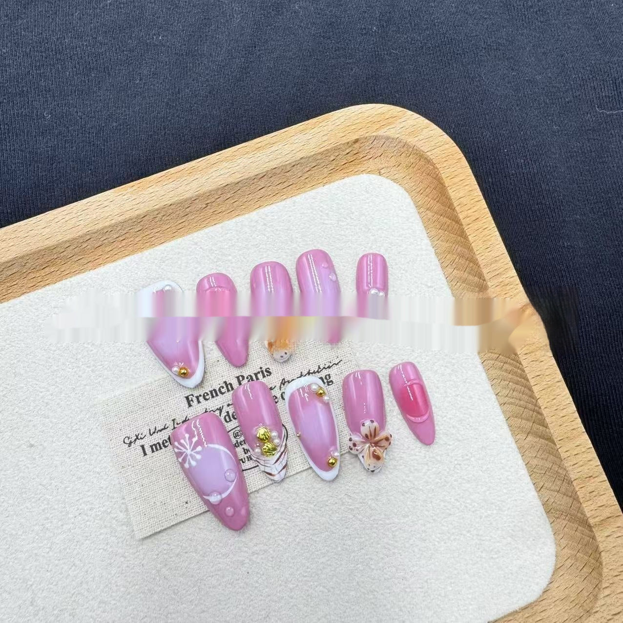 Three-dimensional Carved Wear Manicure