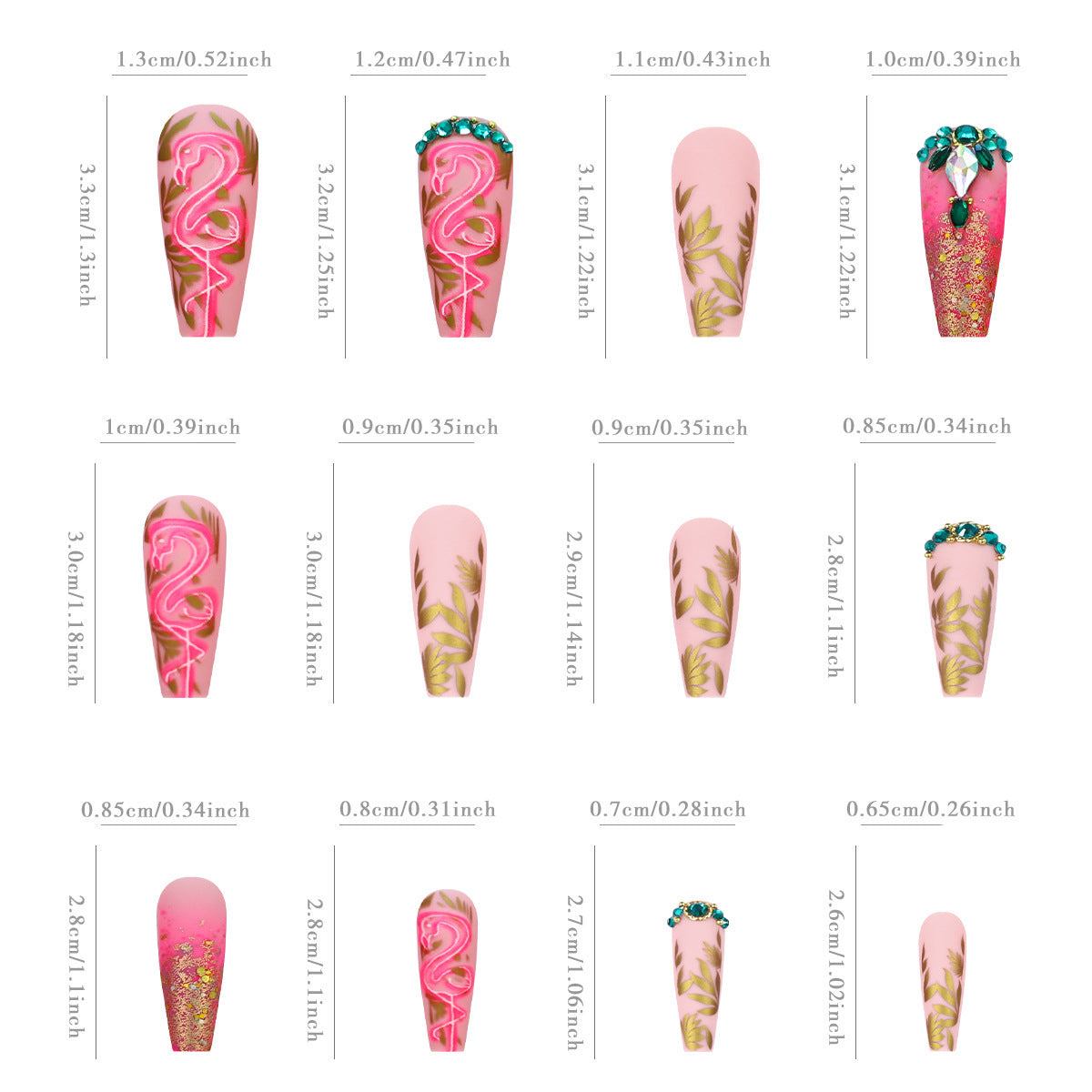 Diamond Red-crowned Crane Wear Armor Bamboo Leaf European And American