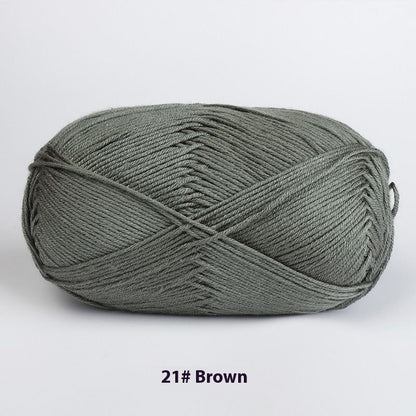 Tencel Bamboo Cotton Wool Ball Bamboo Charcoal Baby And Infant Children Crochet Fine Yarn