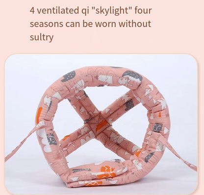 Baby anti-collision hat baby walking anti fall hat children's anti fall head protection hat safe breathable and washable
