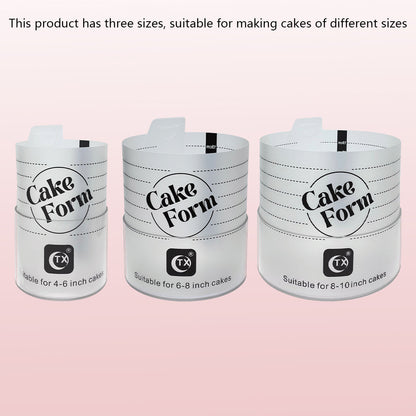 Anfängergeeignet für Chiffon-Kuchenformen, Umrandung, Backverpackungswerkzeuge