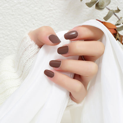 Außenhandel Großhandel 22 bezieht sich auf einfarbige, halbhärtende Gel-Nagelsticker, UV-Phototherapie-Nagelsticker-Fabrik