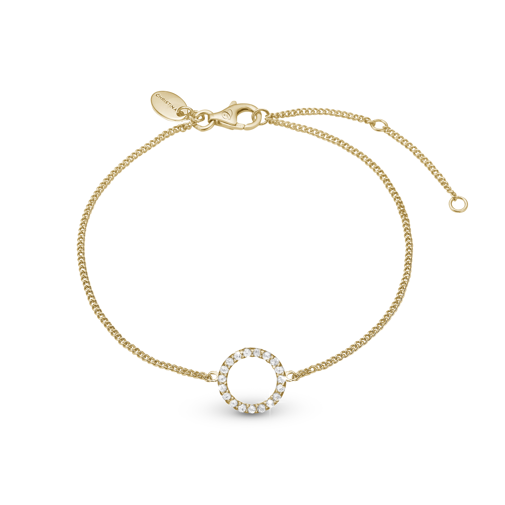 Sparkling Circle Bracelet - CHRISTINA