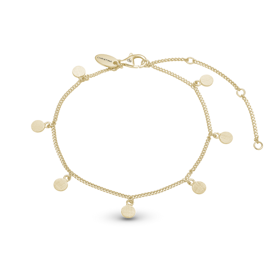 Spots Bracelet - Gold Plated Sterling Silver