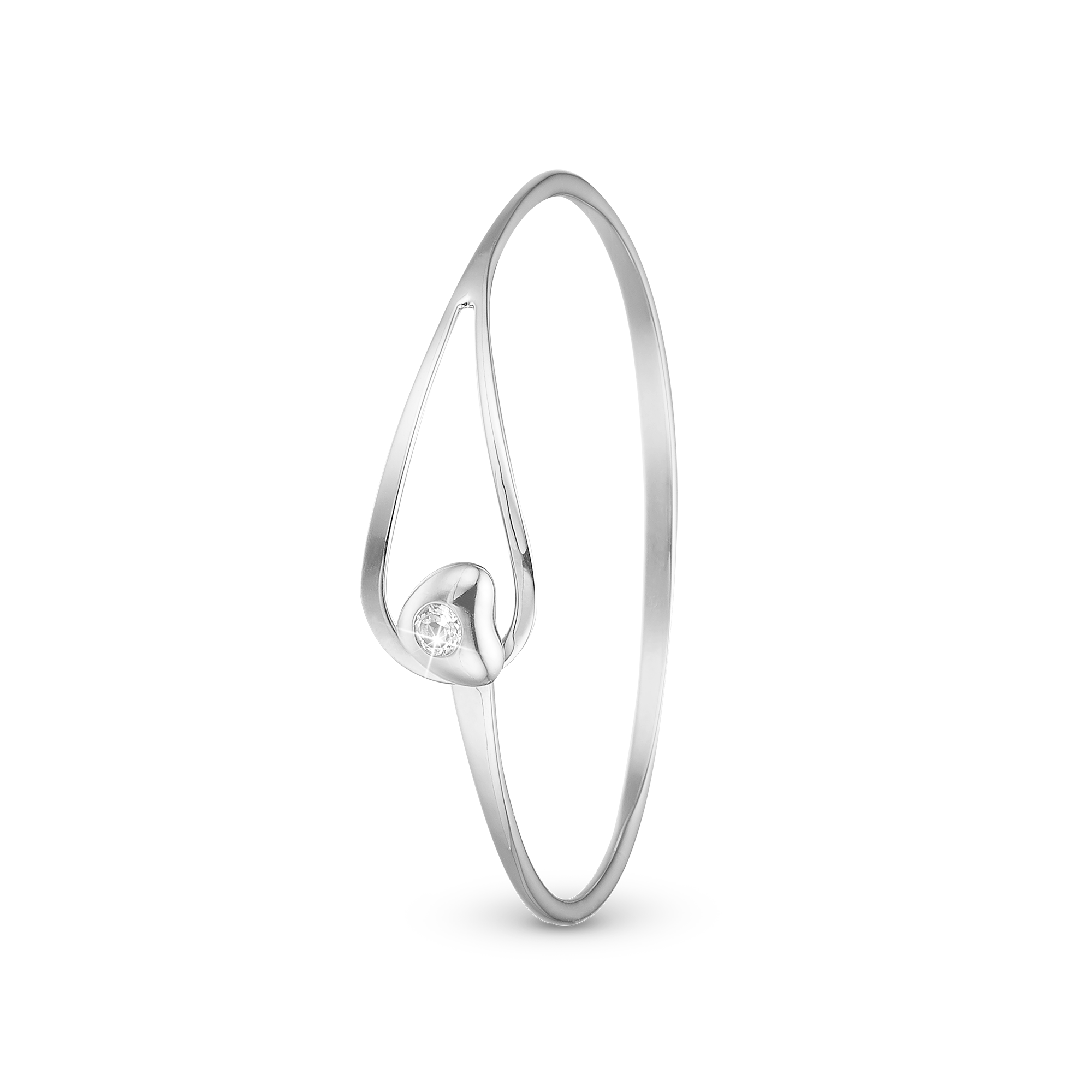 Open Heart Bracelet_Bangles - CHRISTINA