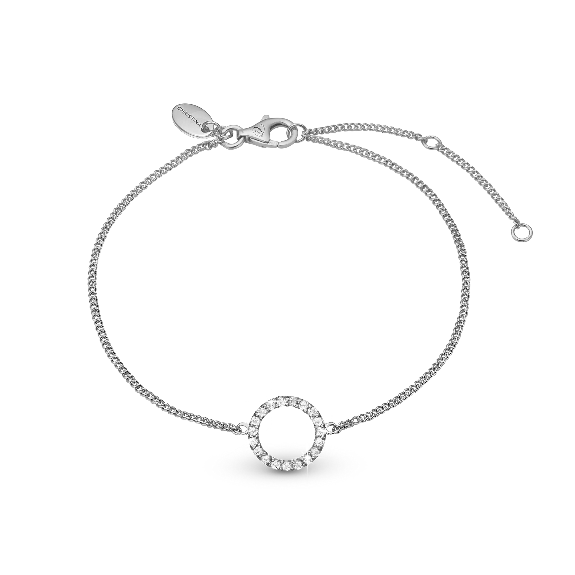 Sparkling Circle Bracelet - CHRISTINA
