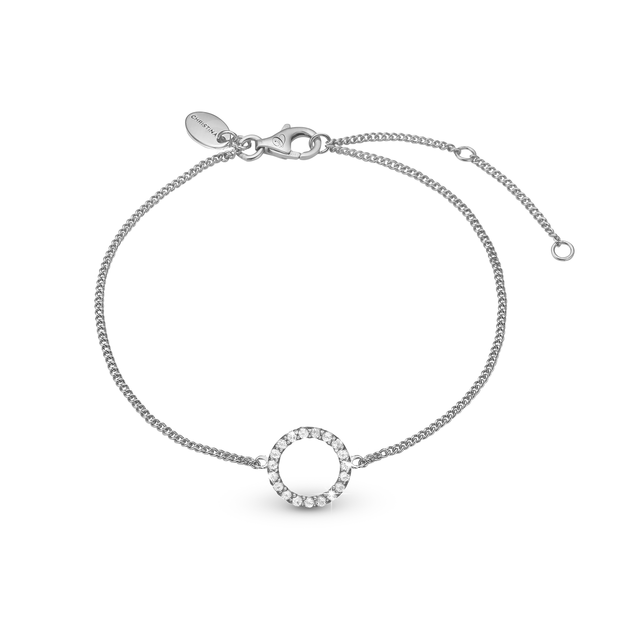 Sparkling Circle Bracelet - CHRISTINA