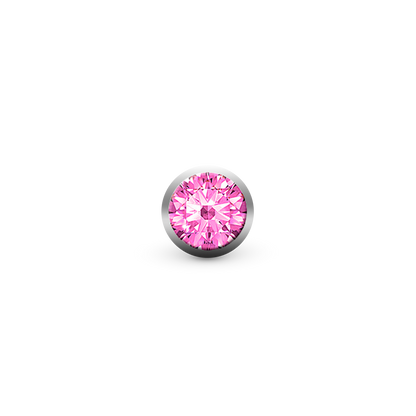 Pink safir, Big Ædelsten - CHRISTINA