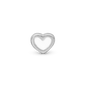White Enamel Heart Elementer for collect Watche - CHRISTINA
