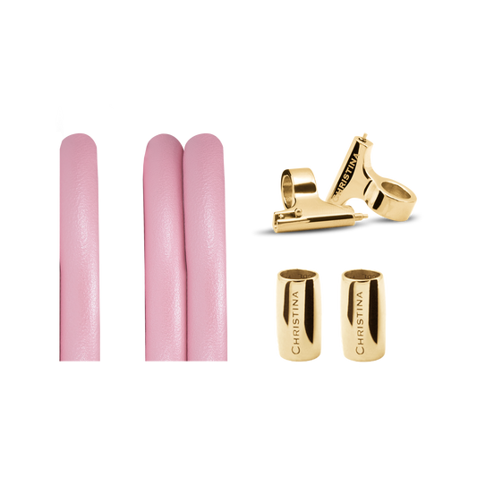 Classic Leather set for Watch - Pink - CHRISTINA