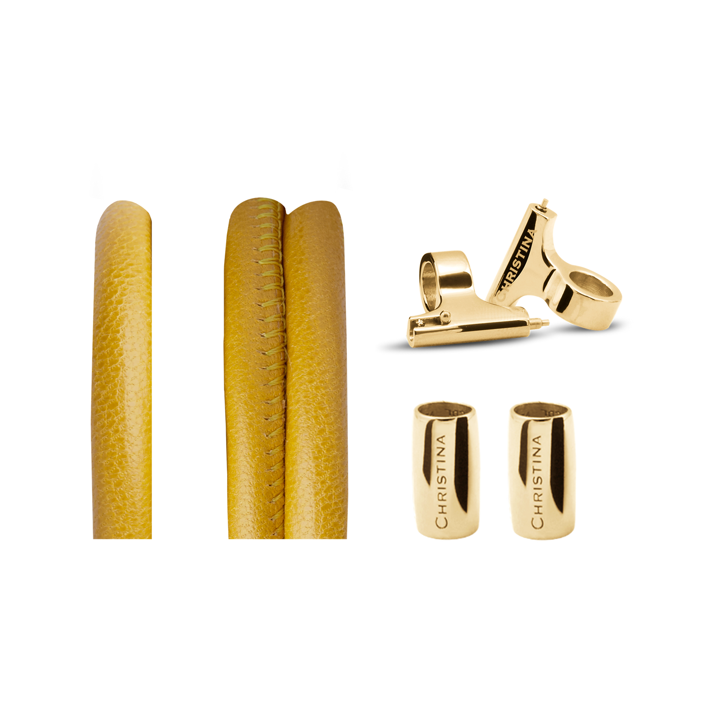 Classic Leather set for Watch - Gul - CHRISTINA