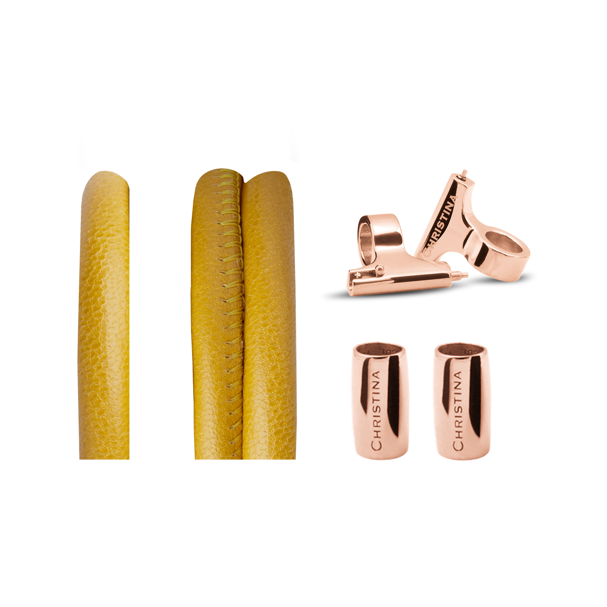 Classic Leather set for Watch - Gul - CHRISTINA