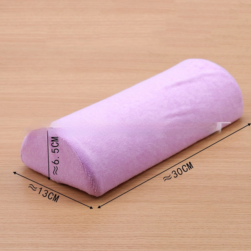 Removable And Washable For Nail Beauty Semicircle Towel Hand Pillow Colors