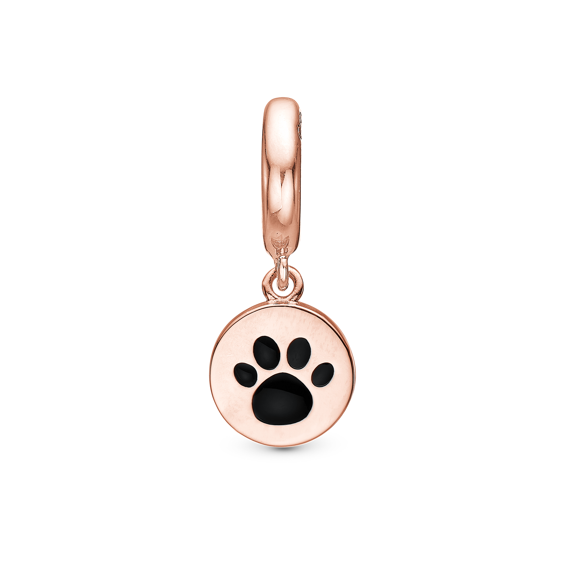 My Pet charm rosa forgyldt Charms til læderarmbånd - CHRISTINA