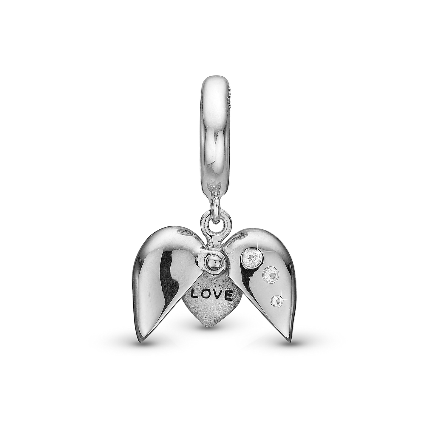 My Secret charm sølv Charms til læderarmbånd - CHRISTINA