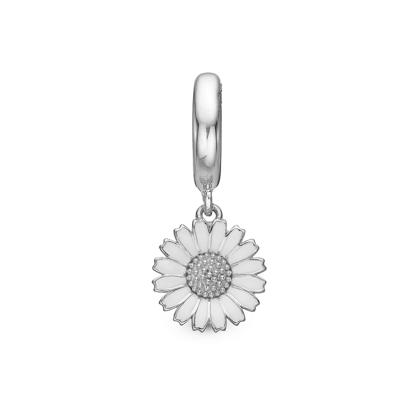 Charming Marguerite Hænger Charm 6 mm Til Armbånd - Sterling Sølv