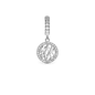 Tik Tak - Drop Earring Charm 4 mm for Bracelet - Sterling Silver