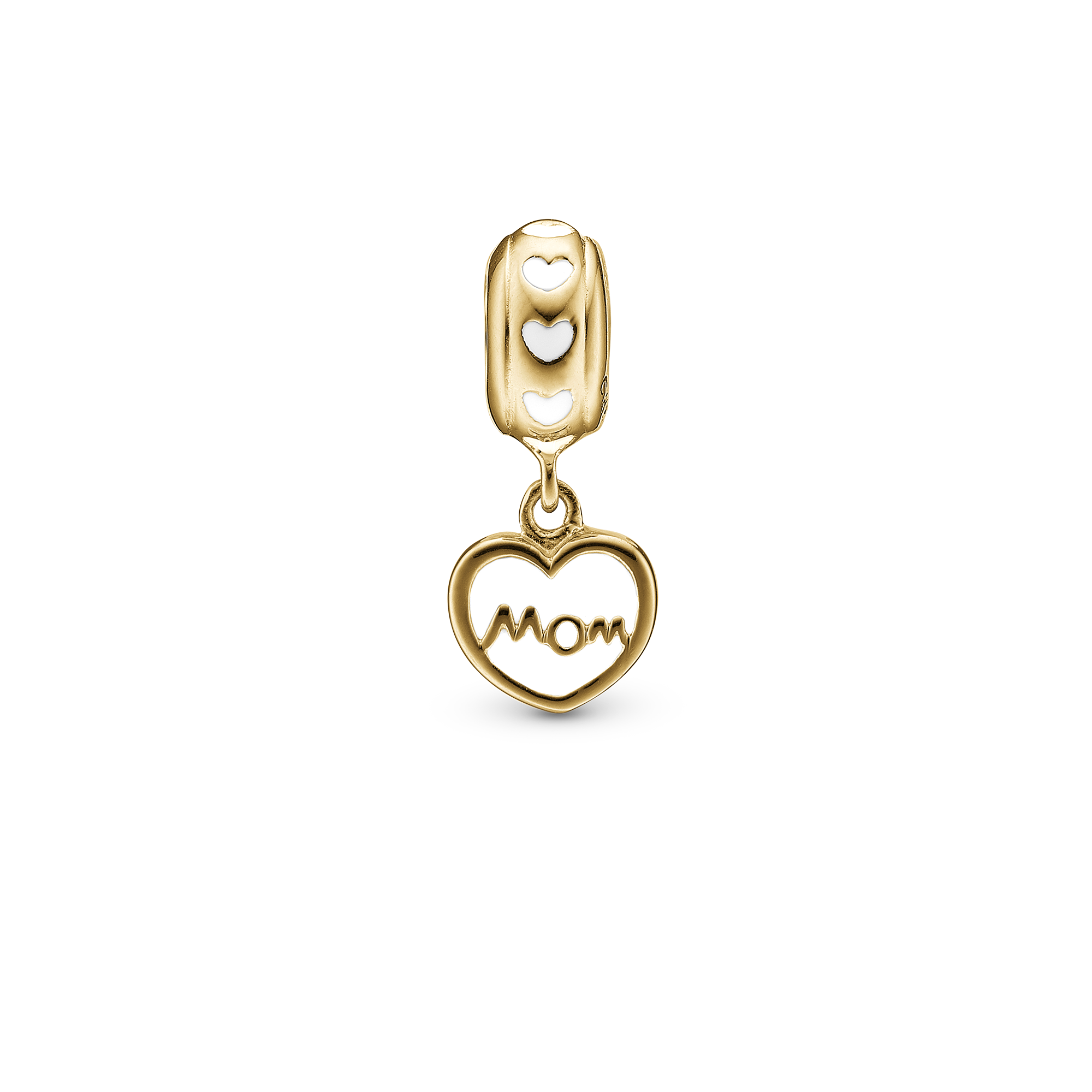 MOM Love Charms with sølvBracelet - CHRISTINA