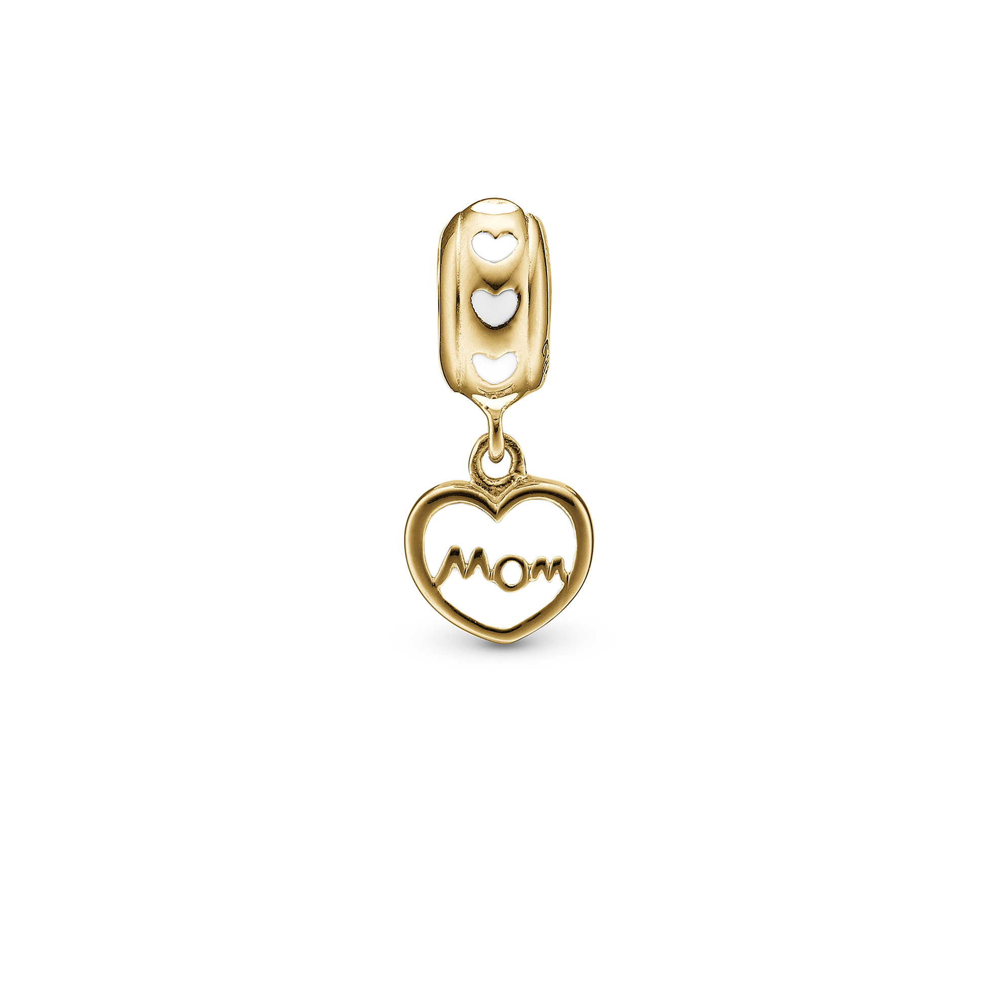 MOM Love Charms with sølvBracelet - CHRISTINA
