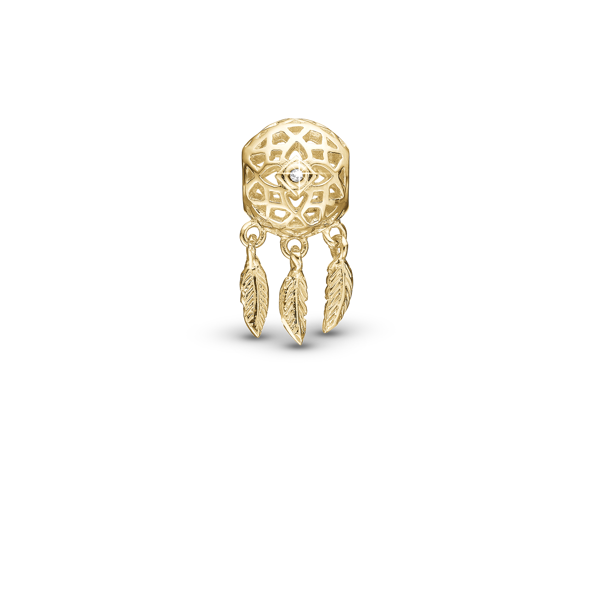Dream Catcher Charms with sølvBracelet - CHRISTINA