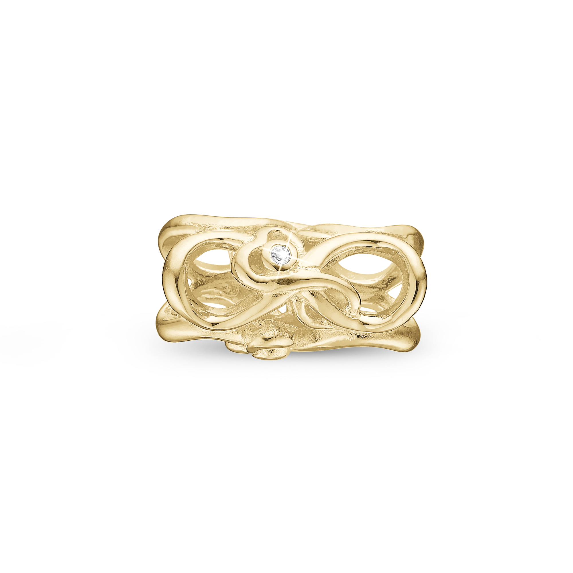 Mother & Child Love Charms with sølvBracelet - CHRISTINA