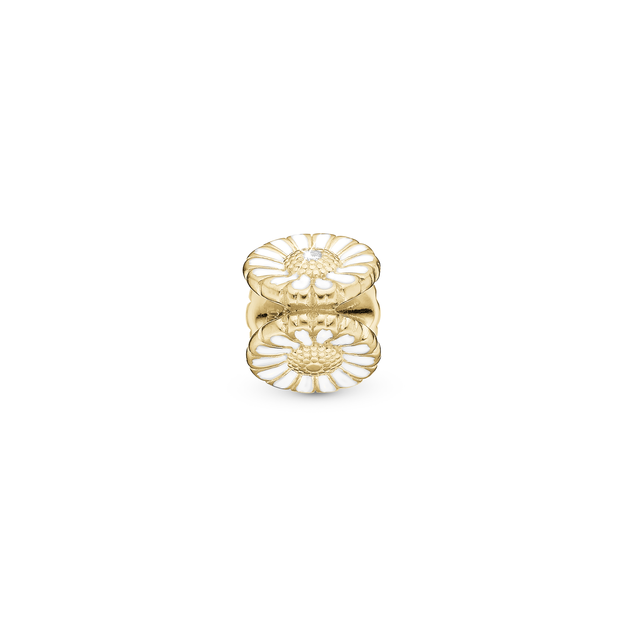 Marguerites Beauty Charms with sølvBracelet - CHRISTINA