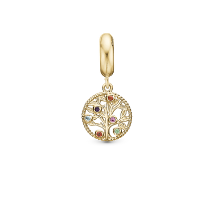 My Family Tree Charms with sølvBracelet - CHRISTINA