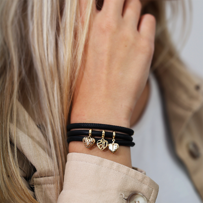 My Secret Charms with sølvBracelet - CHRISTINA