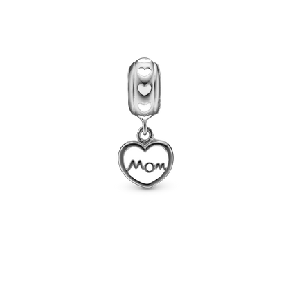 MOM Love Charms with sølvBracelet - CHRISTINA