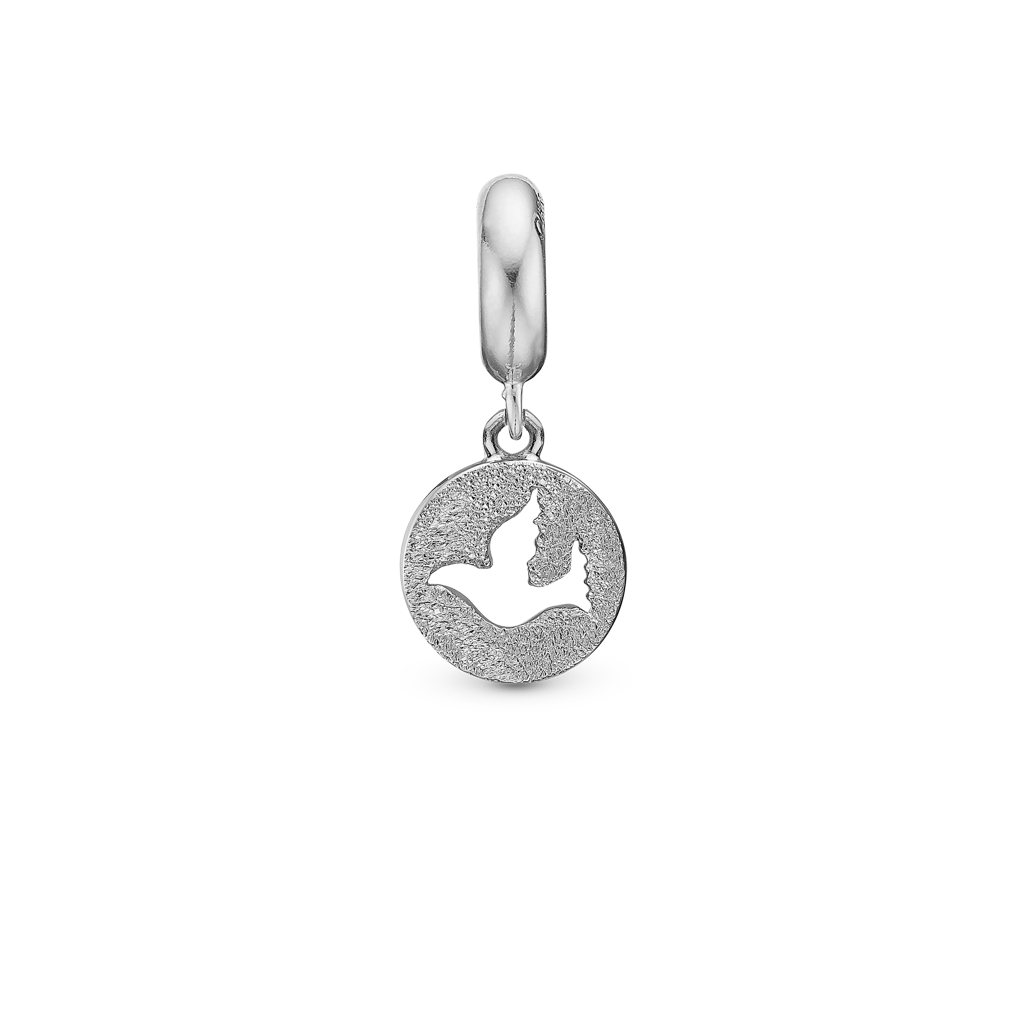 Dove of Peace Charms with sølvBracelet - CHRISTINA