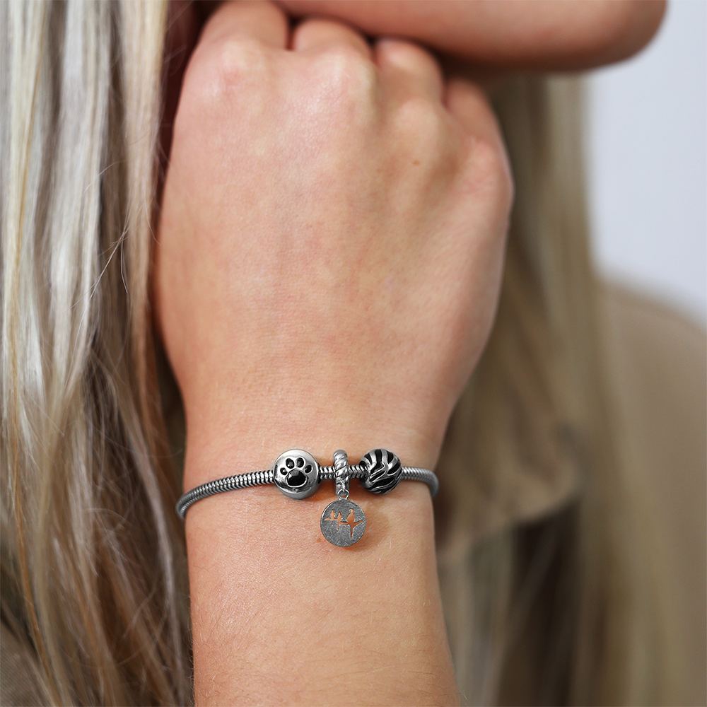 My Pet Charms with sølvBracelet - CHRISTINA