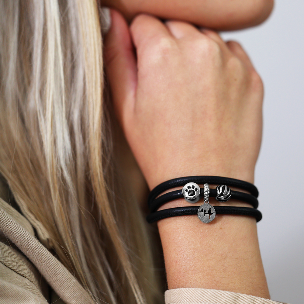 My Pet Charms with sølvBracelet - CHRISTINA